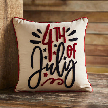 4th Of July Pillow 18x18 - The Fox Decor